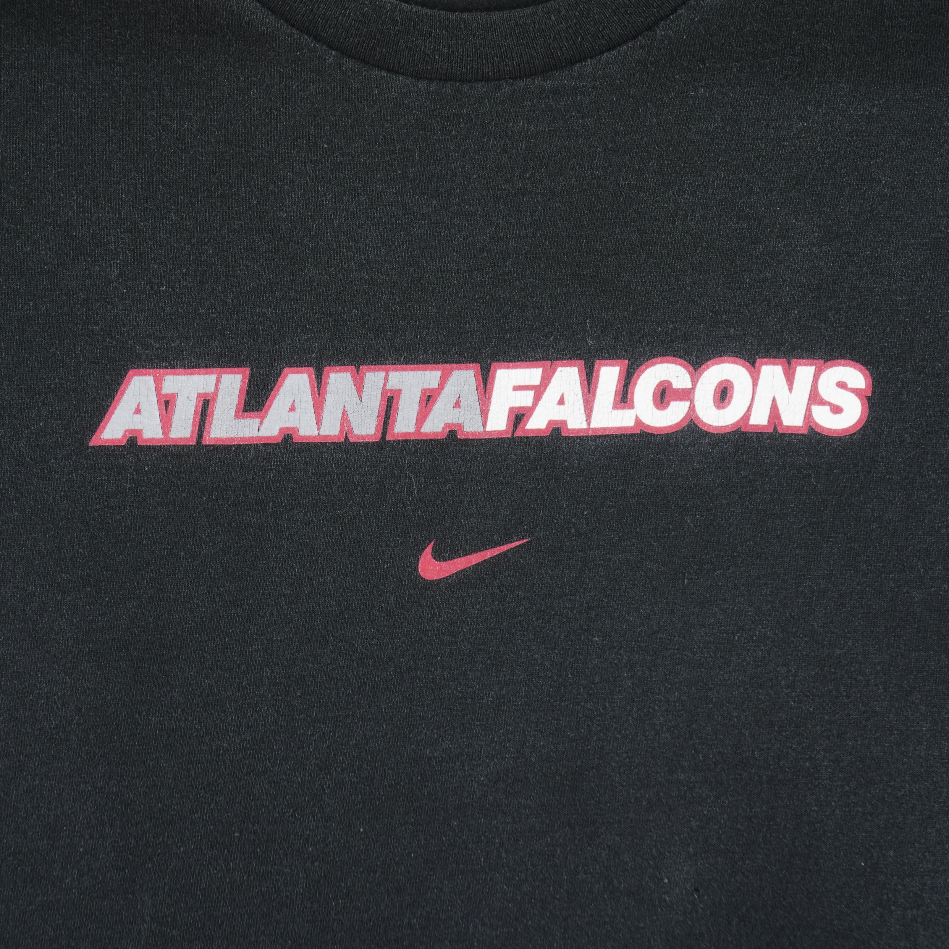 Nike - Atlanta Falcons Big Logo T-Shirt 1990s Medium Vintage Retro Football