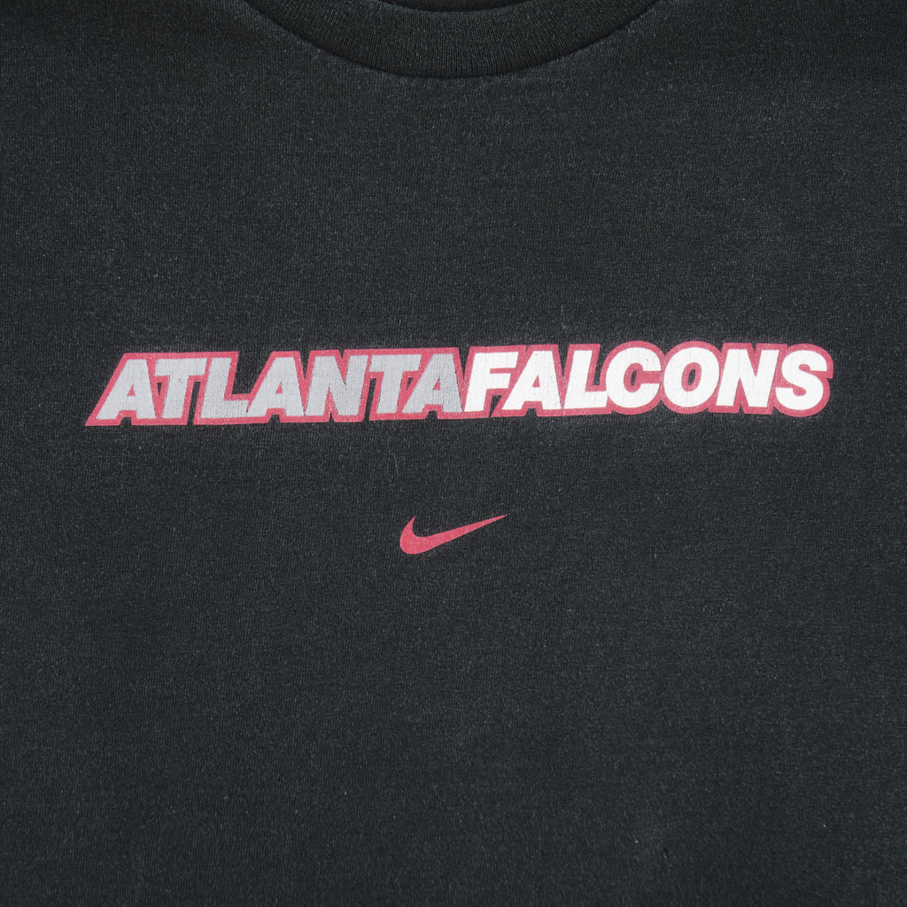 Nike - Atlanta Falcons Big Logo T-Shirt 1990s Medium Vintage Retro Football