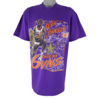 NBA (Nutmeg) - Phoenix Suns Kevin Johnson Single Stitch T-Shirt 1990s X-Large Vintage Retro Basketball