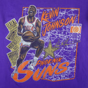 NBA (Nutmeg) - Phoenix Suns Kevin Johnson Single Stitch T-Shirt 1990s X-Large Vintage Retro Basketball