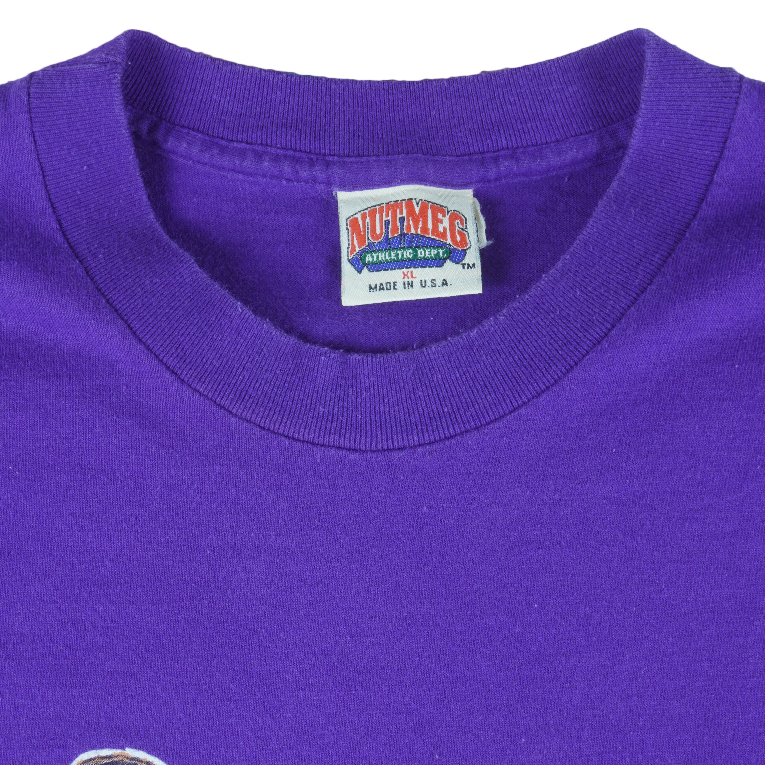 NBA (Nutmeg) - Phoenix Suns Kevin Johnson Single Stitch T-Shirt 1990s X-Large Vintage Retro Basketball