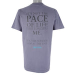 Vintage (No Fear) - It's Not The Pace Of Life That Concerns Me T-Shirt 1990s Large