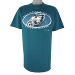 NFL (Joy Athletic) - Philadelphia Eagles Donovan Mcnabb T-Shirt 2000 Large Vintage Retro Football