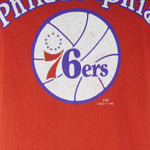 NBA (Logo 7) - Philadelphia 76ers Single Stitch T-Shirt 1990s Large Vintage Retro Basketball