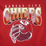 NFL - Kansas City Chiefs Helmet T-Shirt 1995 X-Large Vintage Retro Football