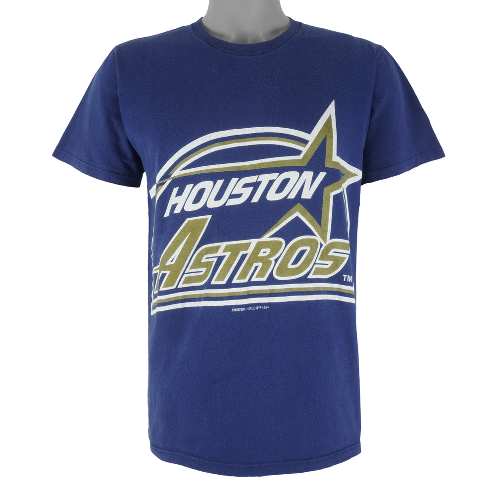 MLB - Houston Astros Single Stitch T-Shirt 1994 Medium Vintage Retro Baseball