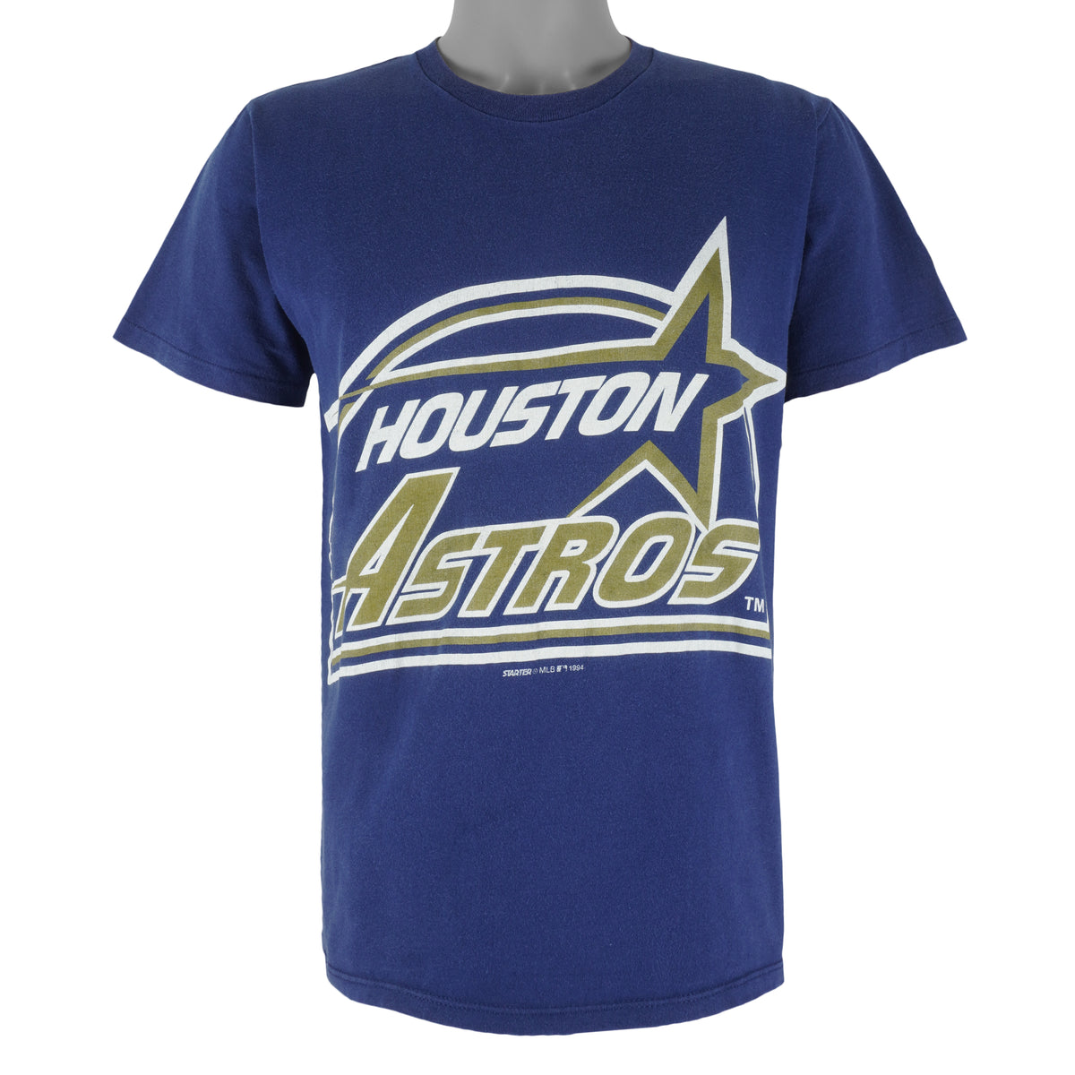 MLB - Houston Astros Single Stitch T-Shirt 1994 Medium Vintage Retro Baseball