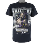 NFL - Los Angeles Raiders Single Stitch T-Shirt 1994 Medium
