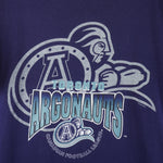 CFL - Toronto Argonauts Single Stitch T-Shirt 1990s Large Vintage Retro Football