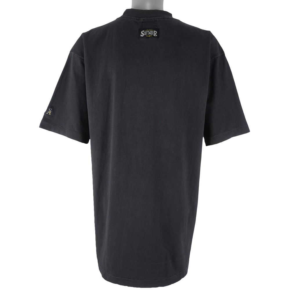 NHL (Soft Wear) - Boston Bruins Big Logo Single Stitch T-Shirt 1993 X-Large Vintage Retro Hockey