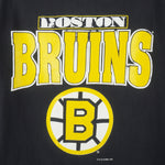 NHL (Soft Wear) - Boston Bruins Big Logo Single Stitch T-Shirt 1993 X-Large Vintage Retro Hockey