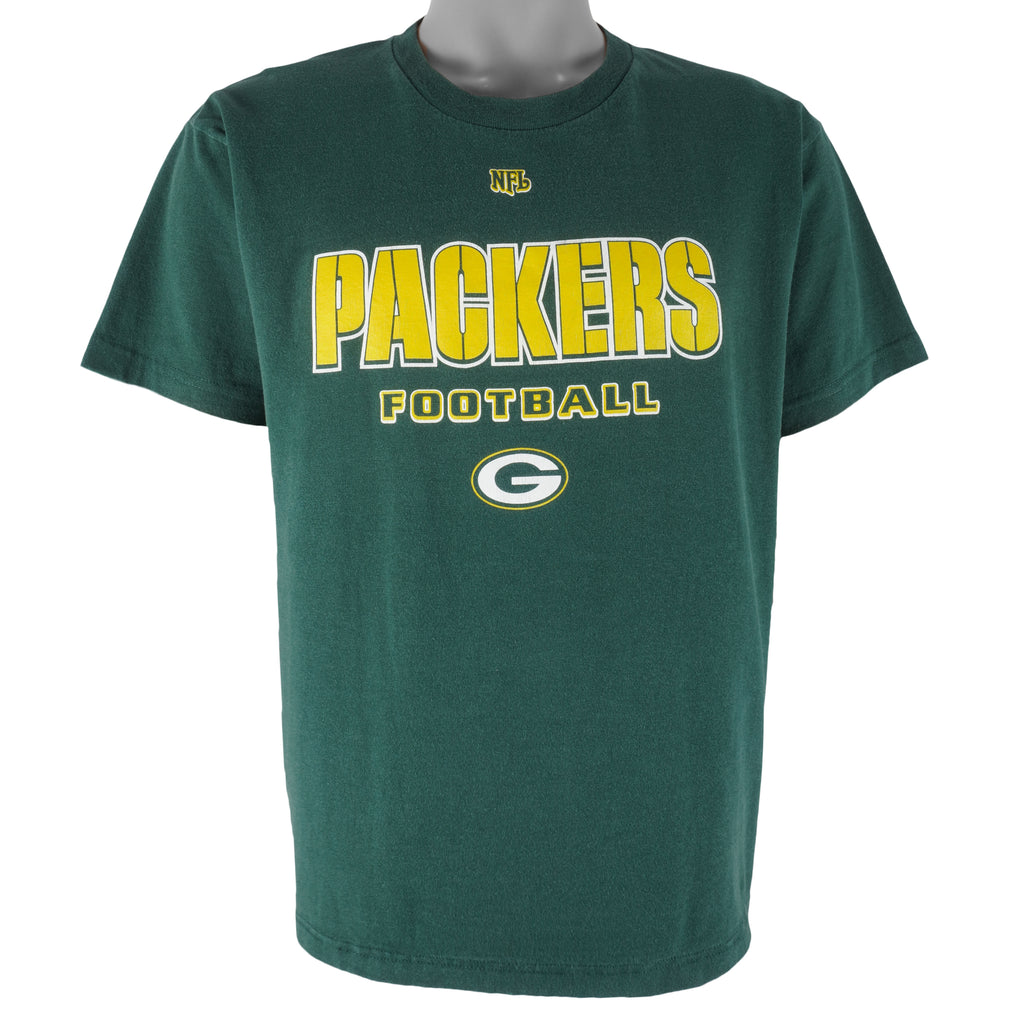NFL - Green Bay Packers Classic T-Shirt 1990s Medium Vintage Retro Football