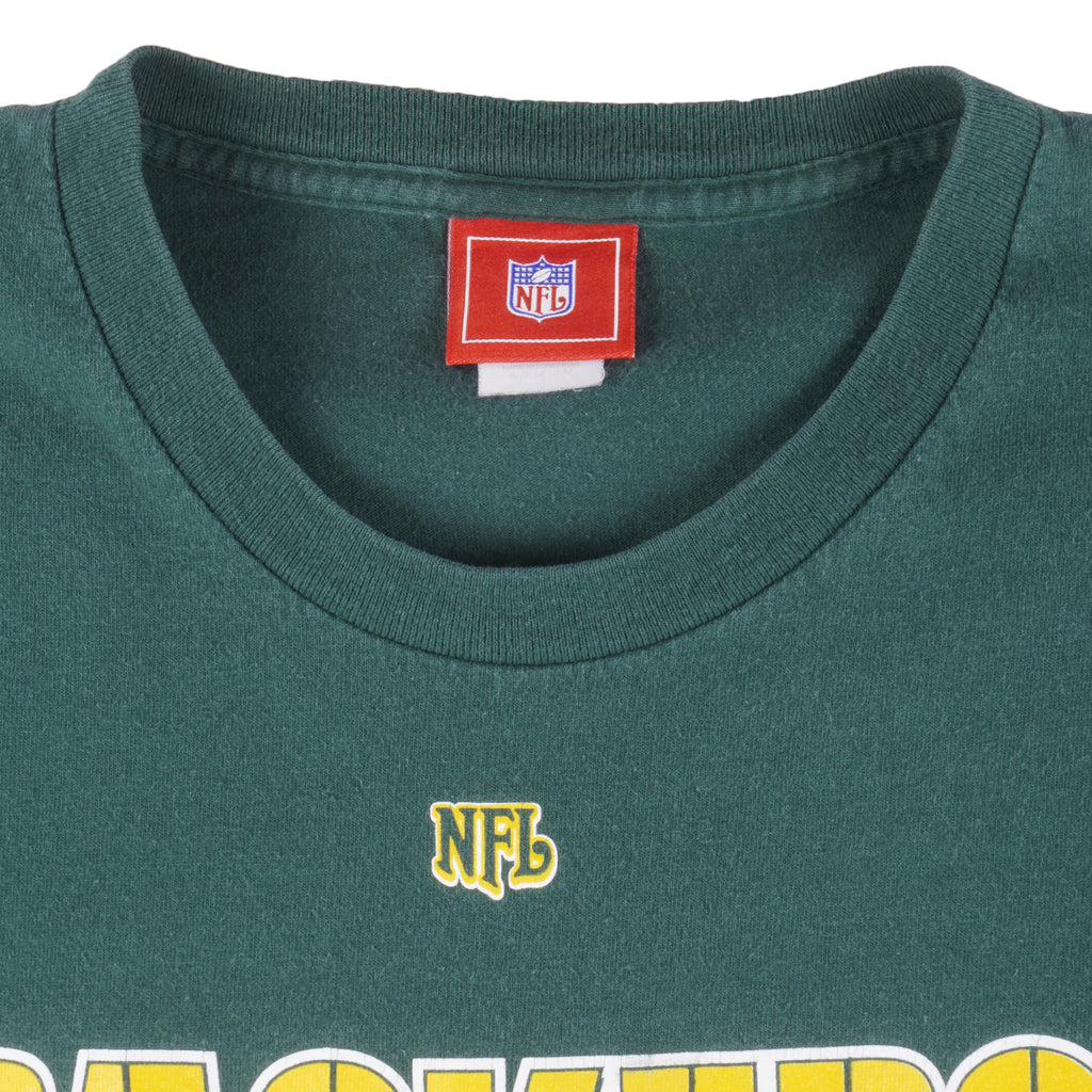 NFL - Green Bay Packers Classic T-Shirt 1990s Medium Vintage Retro Football