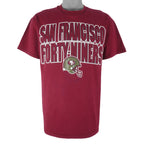NFL (Hanes) - 49ers San Francisco Single Stitch T-Shirt 1996 Large Vintage Retro Football