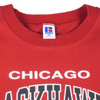 NHL (Russell) - Chicago Blackhawks Single Stitch T-Shirt 1990s XX-Large