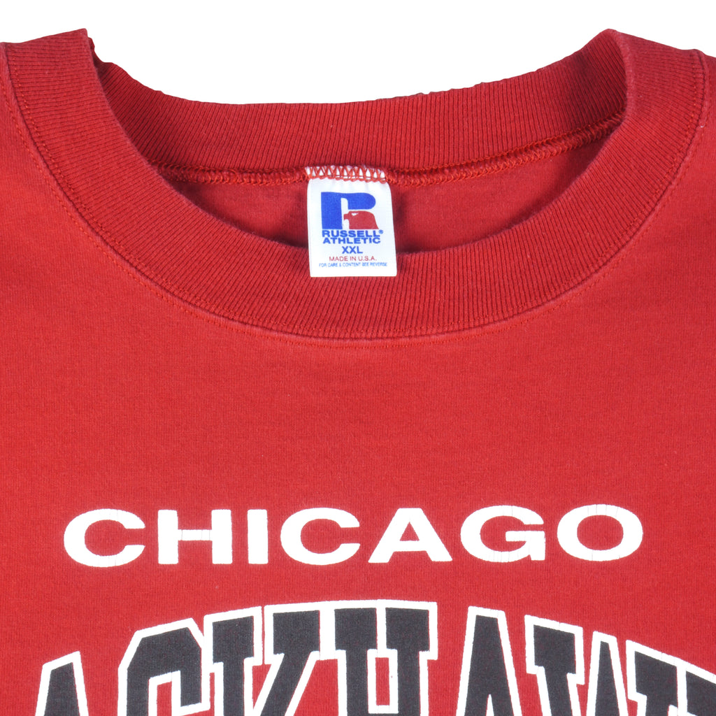 NHL (Russell) - Chicago Blackhawks Single Stitch T-Shirt 1990s XX-Large