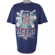 MLB (Sport Attack) - Detroit Tigers Big Logo T-Shirt 1998 X-Large Vintage Retro Baseball