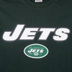 NFL (Lee) - New York Jets Big Logo T-Shirt 2000 X-Large Vintage Retro Football