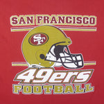 NFL (AAA) - San Francisco 49ers Helmet T-Shirt 1990s XX-Large Vintage Retro Football