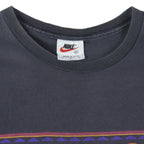 Nike - Black Just Do It Single Stitch T-Shirt 1990s X-Large Vintage Retro