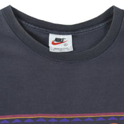 Nike - Black Just Do It Single Stitch T-Shirt 1990s X-Large Vintage Retro