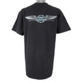 Vintage (No Fear) - Why Run When You Can Fly Single Stitch T-Shirt 1990s X-Large Vintage Retro