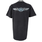 Vintage (No Fear) - Why Run When You Can Fly Single Stitch T-Shirt 1990s X-Large Vintage Retro