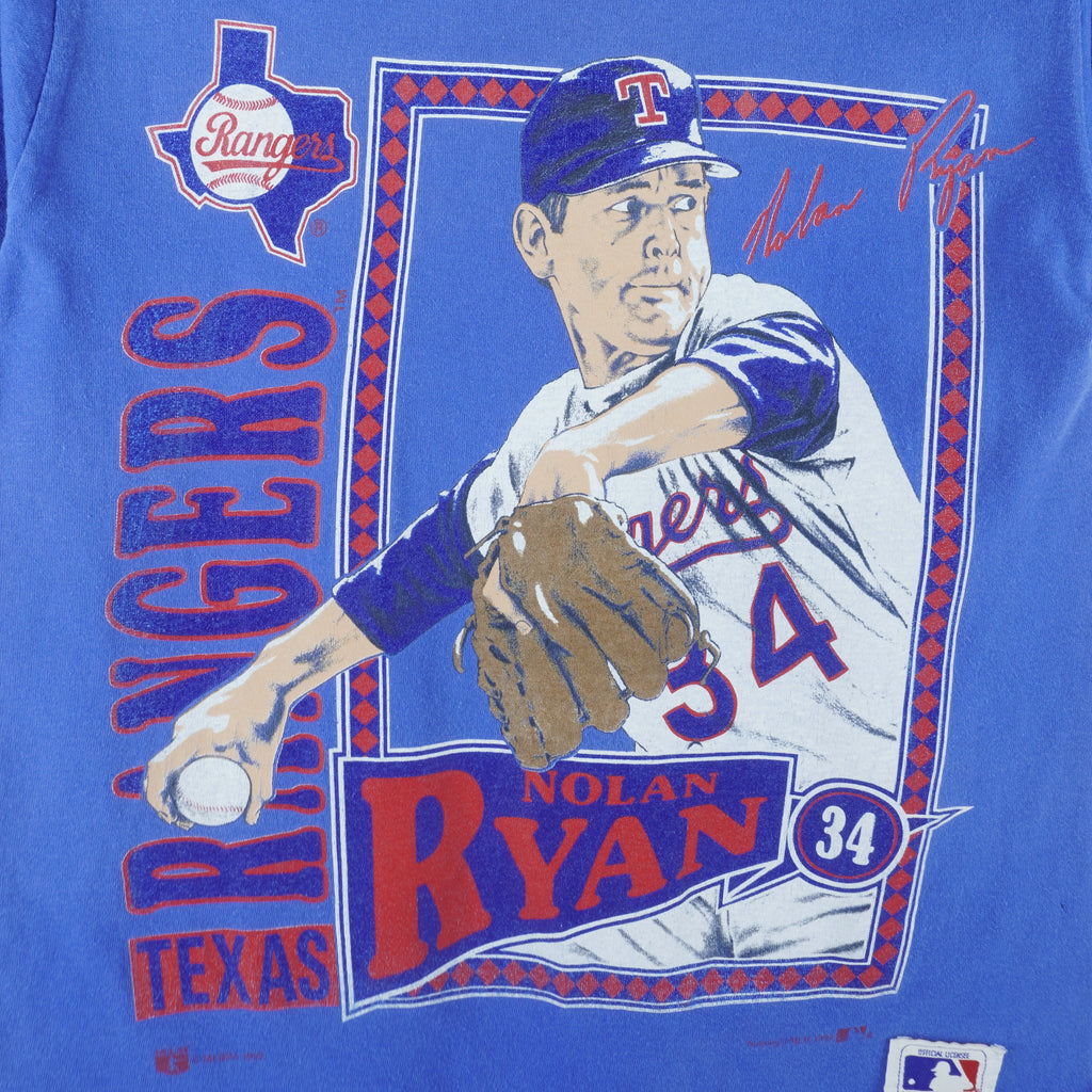 Texas Rangers Throwback Vintage Logo T Shirt