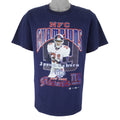 NFL (All Sport) - New York Giants Jason Sehorn MVP T-Shirt 2001 Large Vintage Retro Football