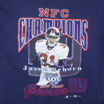 NFL (All Sport) - New York Giants Jason Sehorn MVP T-Shirt 2001 Large Vintage Retro Football