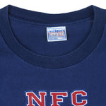 NFL (All Sport) - New York Giants Jason Sehorn MVP T-Shirt 2001 Large Vintage Retro Football