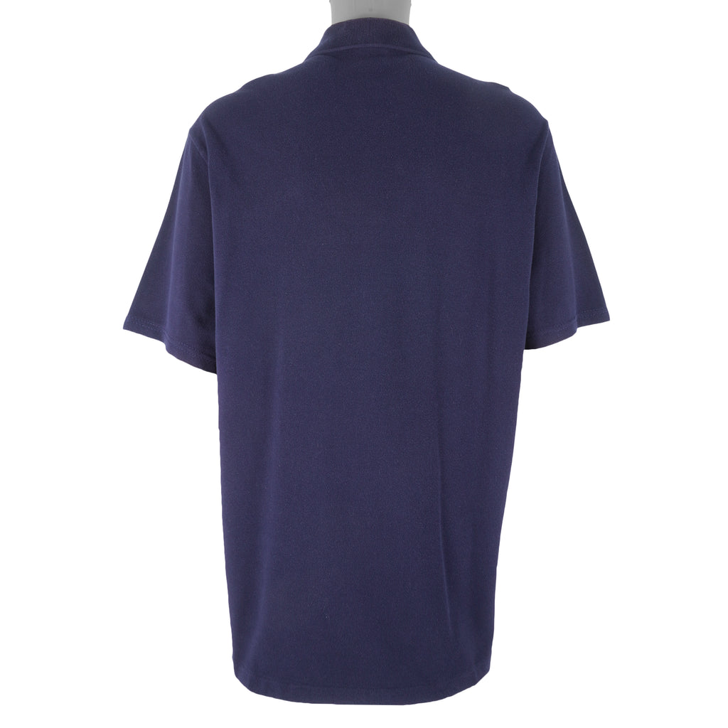 Lacoste - Dark Blue Polo T-Shirt 1990s X-Large Vintage Retro