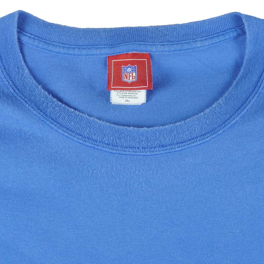 NFL - Detroit Lions Big Logo T-Shirt 1990s XX-Large Vintage Retro Football