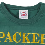 NFL (Long Gone) - Green Bay Packers Dynasty Single Stitch T-Shirt 1990s Medium Vintage Retro Football