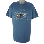 NHL (Woody Sports) - Winnipeg Jets Single Stitch T-Shirt 1990s X-Large