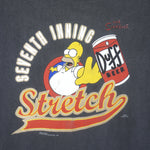 Vintage - The Simpsons Duff Bear Stretch T-Shirt 1999 Medium Vintage Retro