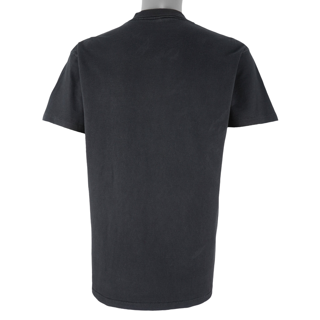 MLB (Power Pro) - New York Mets Helmet Single Stitch T-Shirt 1999 Large Vintage Retro Baseball