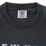 MLB (Power Pro) - New York Mets Helmet Single Stitch T-Shirt 1999 Large Vintage Retro Baseball