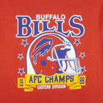 NFL (Trench) - Buffalo Bills Champs Single Stitch T-Shirt 1988 X-Large Vintage Retro Football