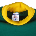 NFL (Jerzees) - Green Bay Packers Embroidered Turtleneck Sweatshirt 1990s Large Vintage Retro Football