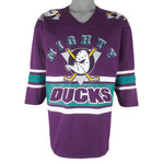NHL (Team Rate) - Mighty Ducks of Anaheim Hockey Jersey 1990s Medium