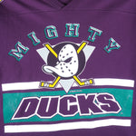 NHL (Team Rate) - Mighty Ducks of Anaheim Hockey Jersey 1990s Medium Vintage Retro Hockey