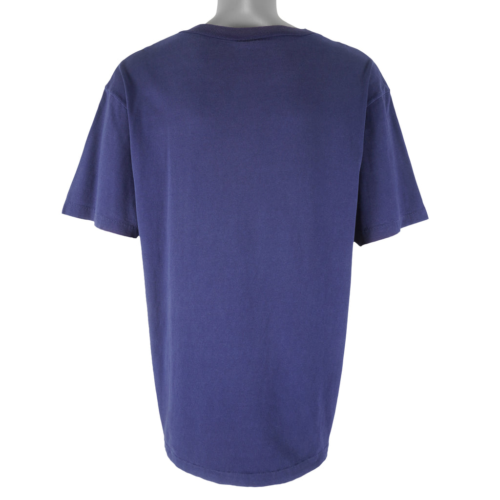 CFL (Waves) - Toronto Argonauts Single Stitch T-Shirt 1994 Large Vintage Retro Football 