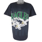 NFL (The Game) - Philadelphia Eagles Single Stitch T-Shirt 1993 Large Vintage Retro Football