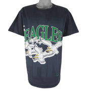 NFL (The Game) - Philadelphia Eagles Single Stitch T-Shirt 1993 Large Vintage Retro Football