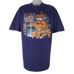NCAA (Native Sun) - Auburn Tigers Big Logo T-Shirt 1990s X-Large