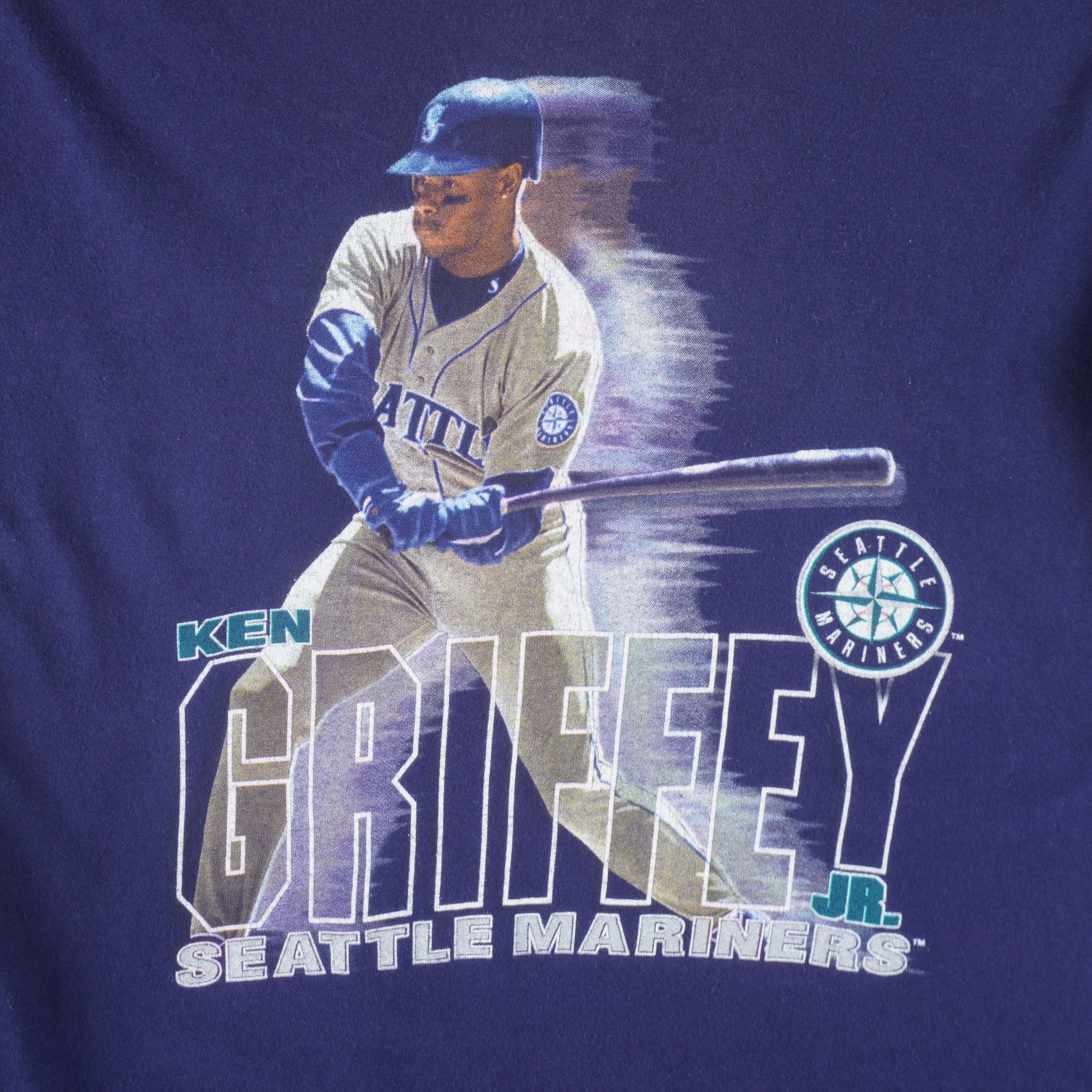 Ken Griffey Jr. MLB Seattle Mariners Nike Tee T Shirt Size XL