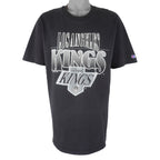 NHL (Champion) - Los Angeles Kings Big logo Hockey T-Shirt 1992 Large Vintage Retro