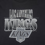 NHL (Champion) - Los Angeles Kings Big logo Hockey T-Shirt 1992 Large Vintage Retro