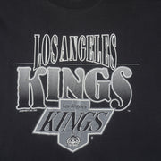 NHL (Champion) - Los Angeles Kings Big logo Hockey T-Shirt 1992 Large Vintage Retro